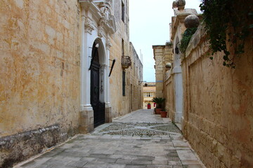 La ville de Mdina, dans le centre de Malte