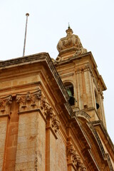 La ville de Mdina, dans le centre de Malte