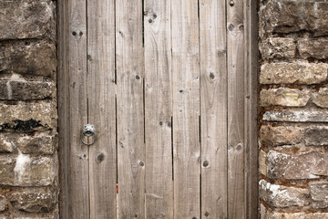 Old wooden wall. Wood texture background.