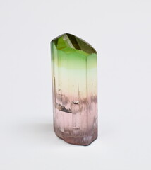 Tourmaline from Congo natural raw gemstone crystal