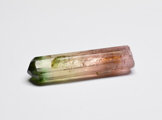 Tourmaline from Congo natural raw gemstone crystal