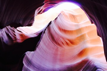 Antelope canyon red sandstone