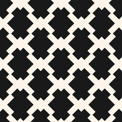 Obraz premium Vector seamless pattern with diamond grid, net, lattice, mesh, squares. Ethnic style. Pink and brown geometric texture. Simple abstract background. Repeat design for decor, print, wallpaper, fabric