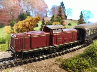 Modellbahn Diesellok BR 212, Diesellokomotive, H0
