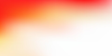 Light orange vector abstract blur pattern.