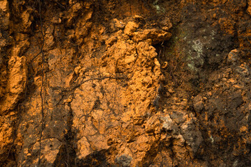 Natural yellow stone background with texture