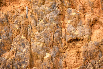 Natural yellow stone background with texture