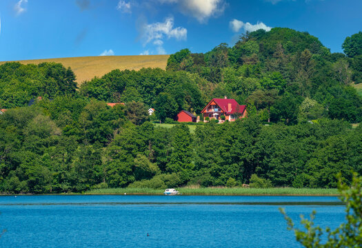 landscape with lake
