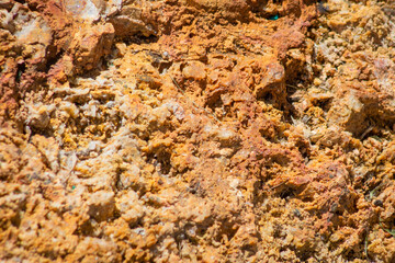 Natural yellow stone background with texture