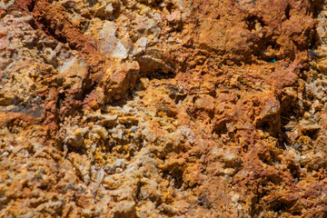 Natural yellow stone background with texture