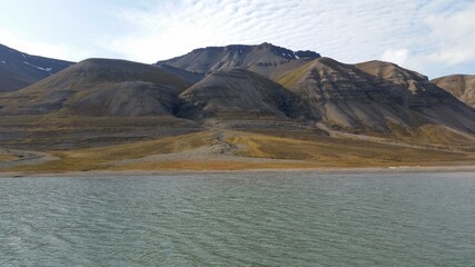 Berge auf Spitsbergen