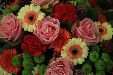 Pastel wedding flowers