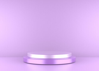 Minimal Product Stand. 3D Rendering