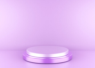 Minimal Product Stand. 3D Rendering