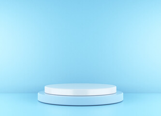 Minimal Product Stand. 3D Rendering