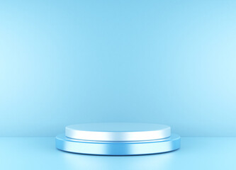 Minimal Product Stand. 3D Rendering