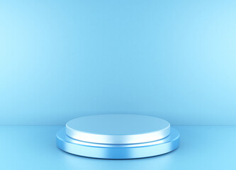 Minimal Product Stand. 3D Rendering