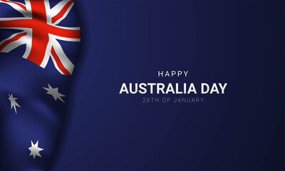 Australia Day Background Design. Vector Illustration. © Be Pro
