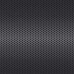 metal hexagon vector background  illustration
