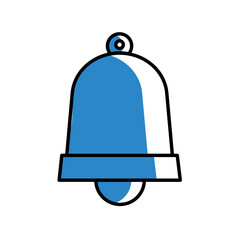 bell icon isolated vector design