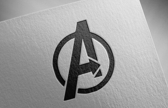 avengers-1 on paper texture