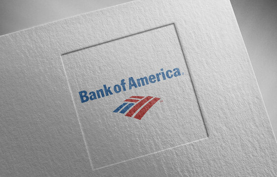 bank-of-america-4 on paper texture