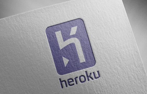 heroku on paper texture