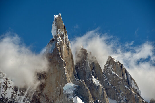 Peaks of Cerro Torre, Torre Egger and Punta Herron