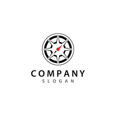Compass logo template