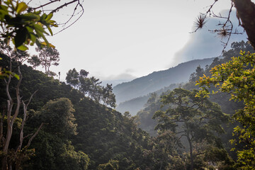 landscape with clouds