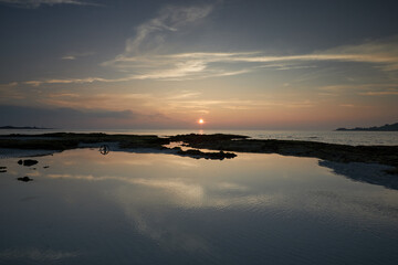 Fototapeta premium Jeju Island Sunset