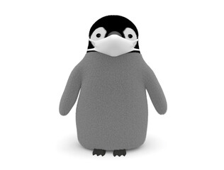 マスクをするペンギン
