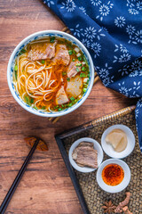 A bowl of Lanzhou Ramen