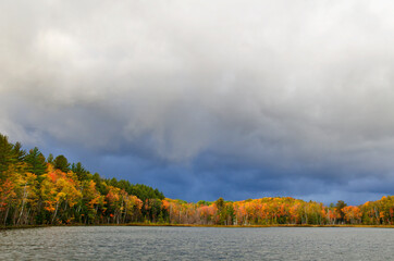 548-13 Storm Clouds over Council Lake, HNF
