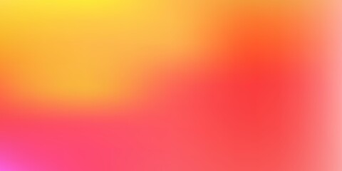 Light pink, yellow vector abstract blur texture.