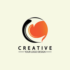 Letter C arrow logo icon vector illustration  design template