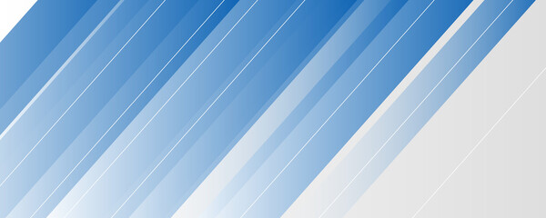 Fototapeta premium Blue white square shape abstract technology concept Background. Minimal Geometric vector illustration