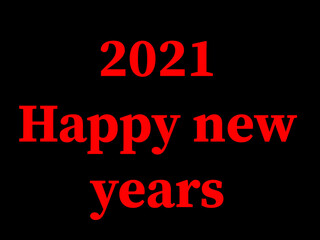 Happy new year 2021 design background