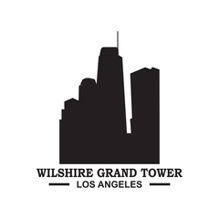 Wilshire Grand Tower Vector , America Logo