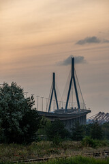 Obraz premium Köhlbrandbrücke in Hamburg