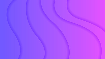 Gradient Abstract Paper Cut Background Vector Shadows Objects Modern Design