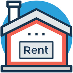 Obraz premium House For Rent 