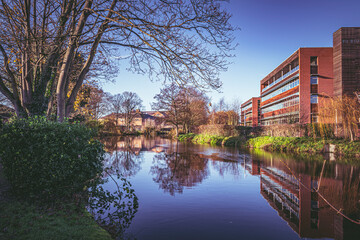 Obraz premium The River Wensum in Norwich, Norfolk