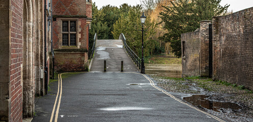 Garret Hostel Bridge over the River Cam in Cambridge