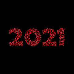 2021 logo,  2021 symbol, 2021 art