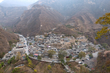 Under the cuan under the ruins of an ancient village in the Ming and Qing Dynasties