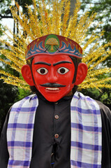 Ondel ondel puppet from Jakarta-Indonesia