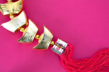 New year decorations ingot skewers