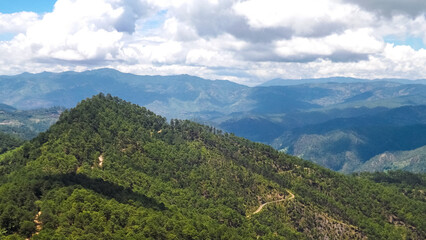 Fototapeta premium Cerro Huexque, San José La Arada, Chiquimula, Guatemala