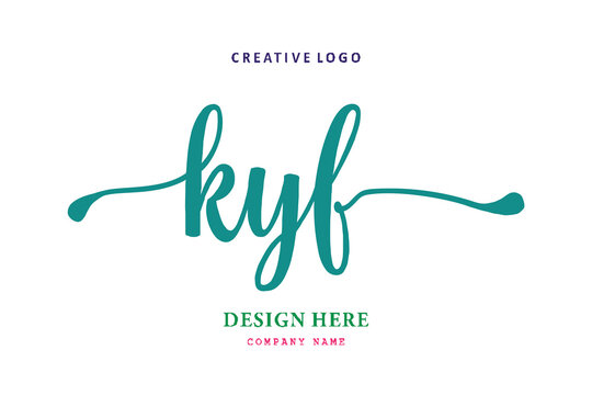 KYF lettering logo is simple, easy to understand and authoritative